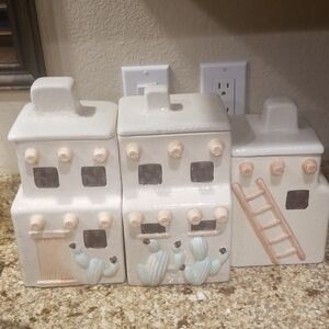 Vintage Cactus Canisters